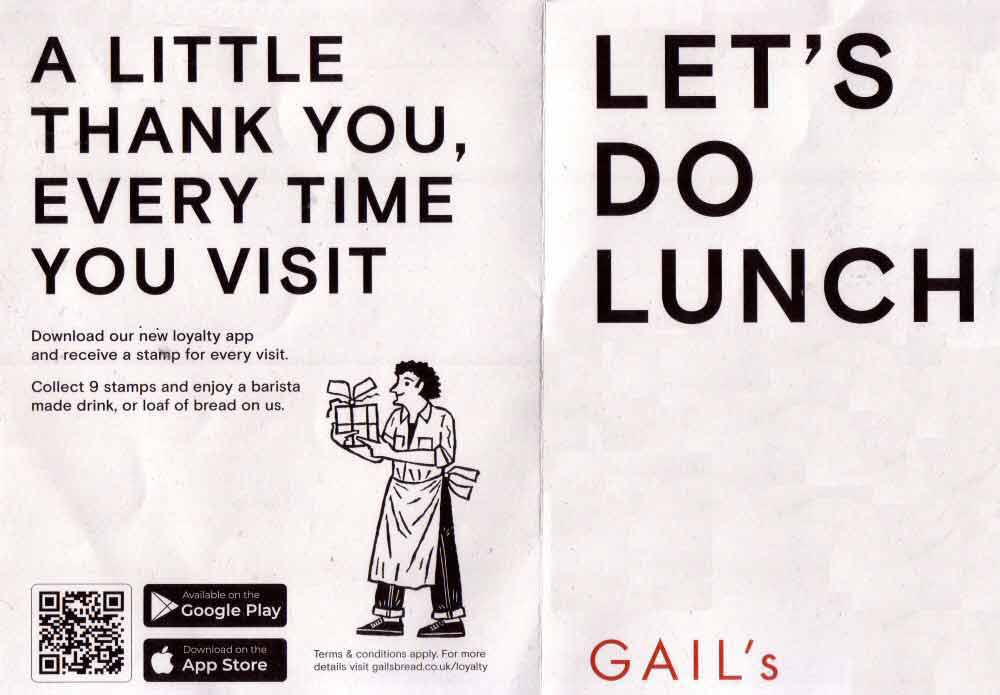 Chestertourist.com - GAILs Bakery Chester Page One